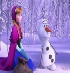 Frozen Anna Baby Olaf