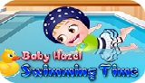 Baby hazel swimming time