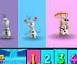 Olaf Colors Memory Game