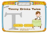 Timmy Drinks Twice Phonetic Game