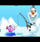 Frozen Olaf Fishing